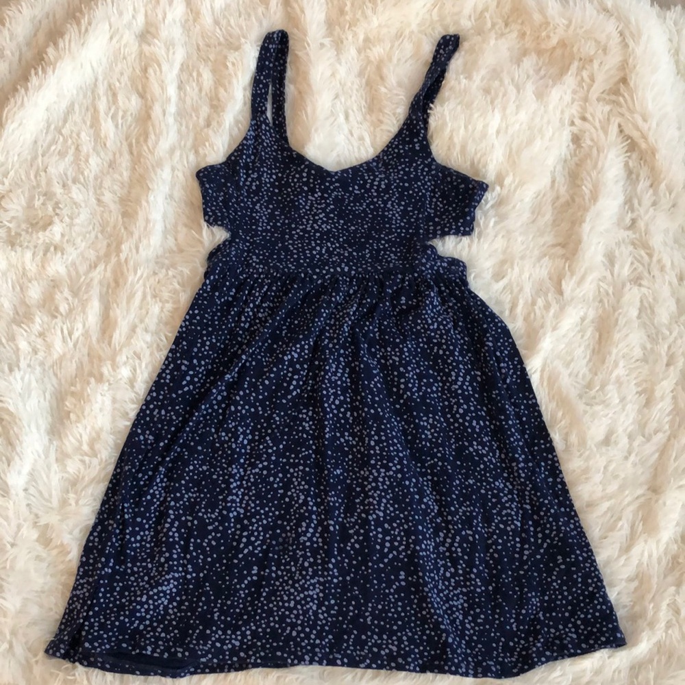 Blue dress